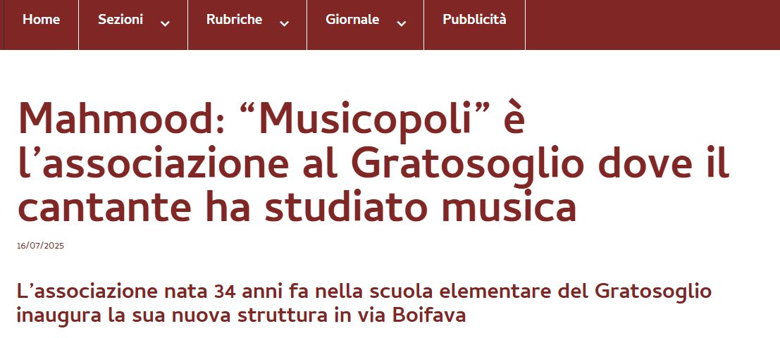 ILSUDMILANO LUGLIO 2025