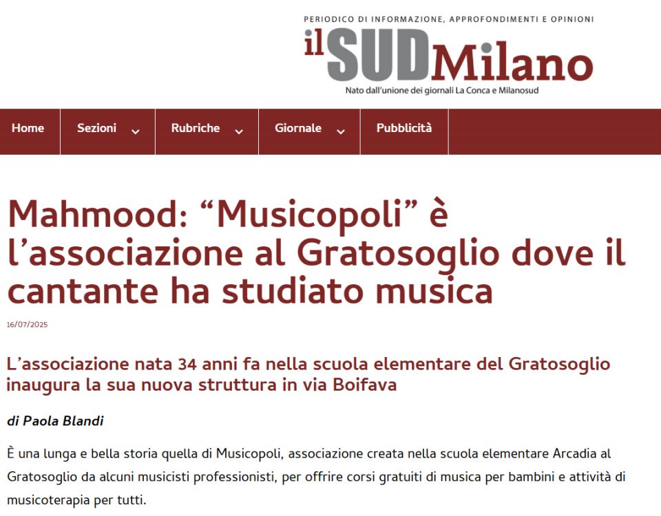 ILSUDMILANO LUGLIO 2025